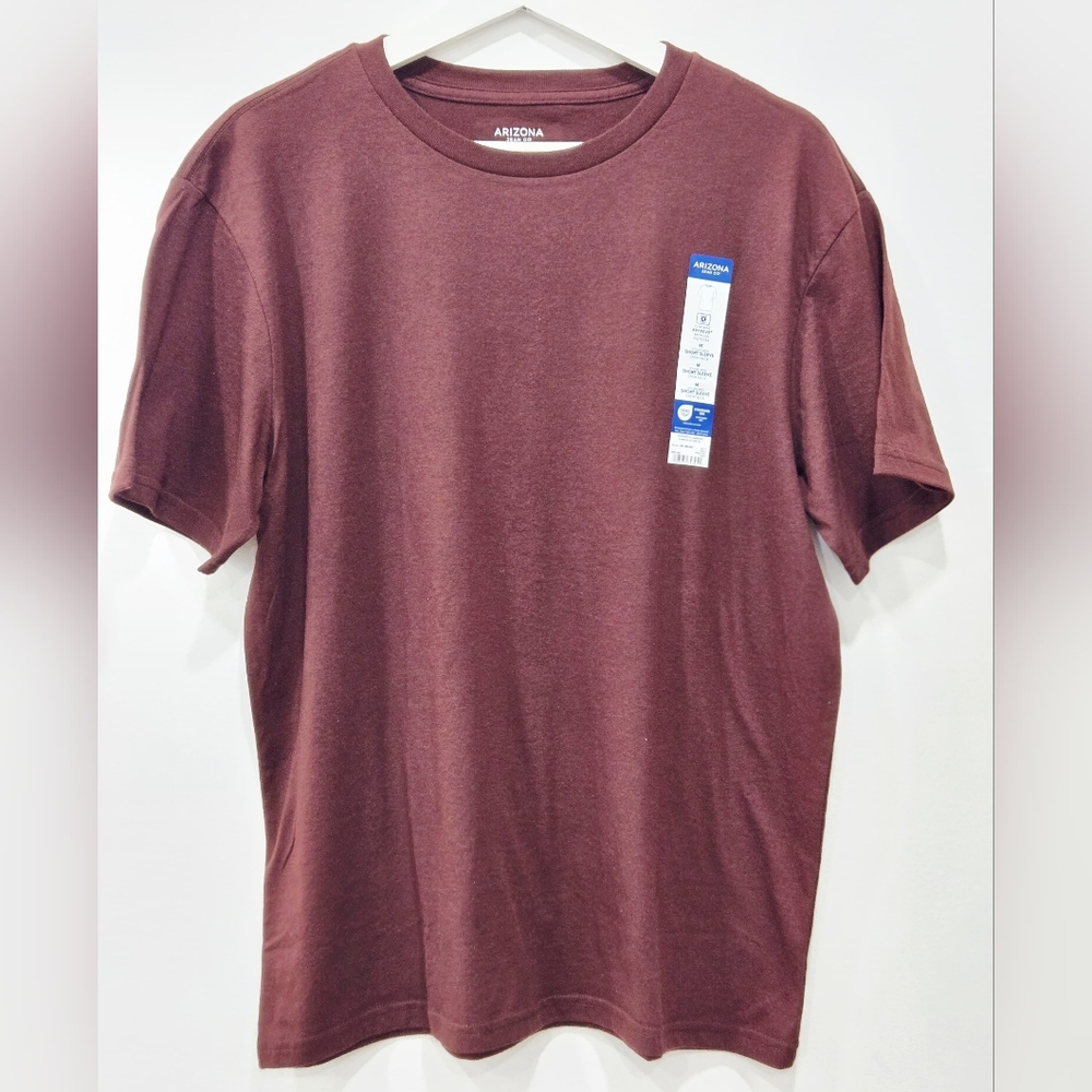 Arizona Jean Company Men's Maroon T-Shirt Small